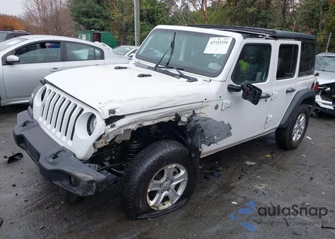 2020 Jeep Wrangler Unlimited Sport S 4X4 из США, поврежденный, VIN 1C4HJXDN9LW260817